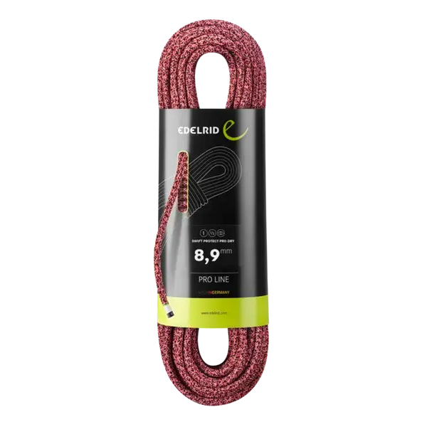 Edelrid Swift Protect Pro Dry 8.9mm Dry Treated Dynamic Climbing Rope - 60m