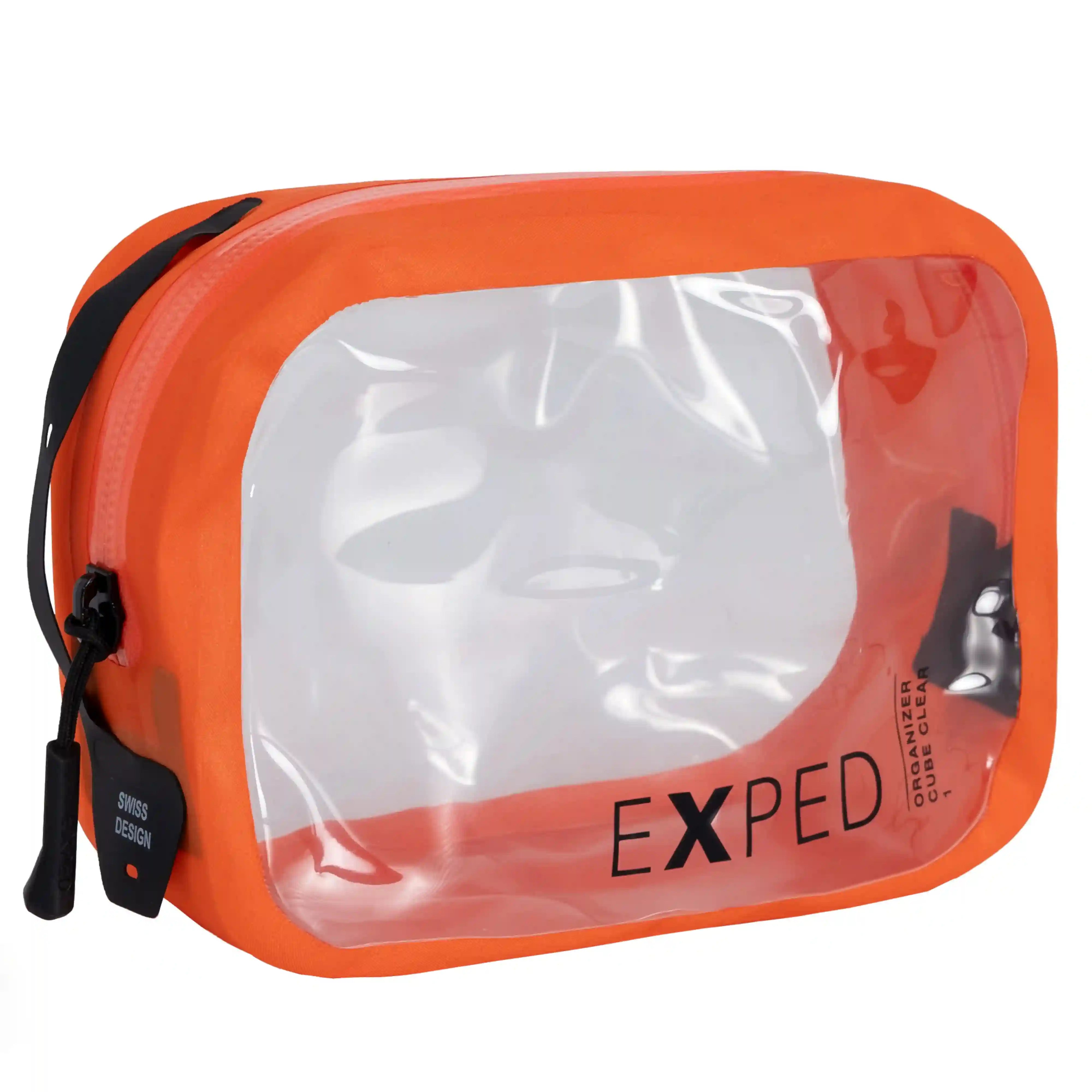 Exped Clear Cube Organiser - 1 Litre Colour Flame