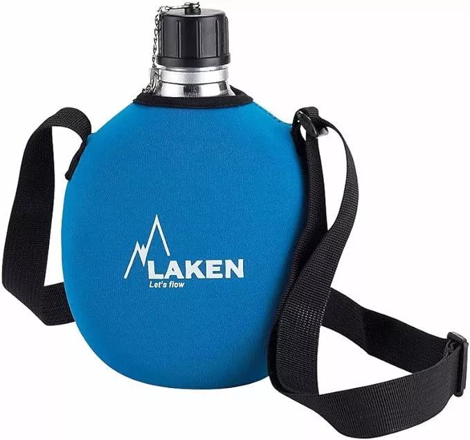 Laken Clasica With Neoprene Cover Green Colour Blue