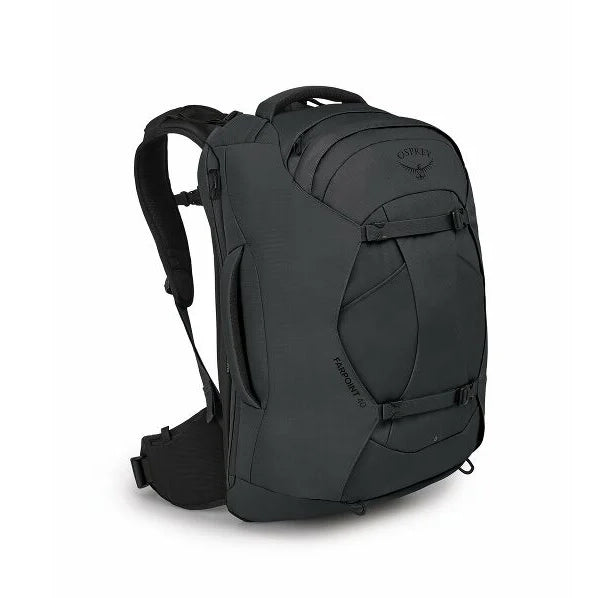 Osprey Farpoint 40 Litre Mens Travel Backpack Colour Tunnel Vision Grey