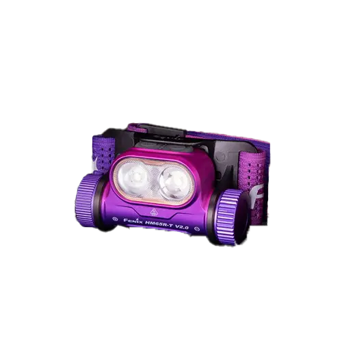 Fenix Hm65R T V2 0 Rechargable Headlamp 1 Colour Purple