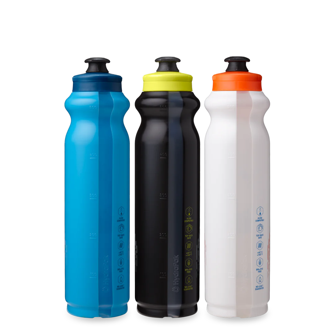 HydraPak Tempo 525ml Bottle - 3 pack