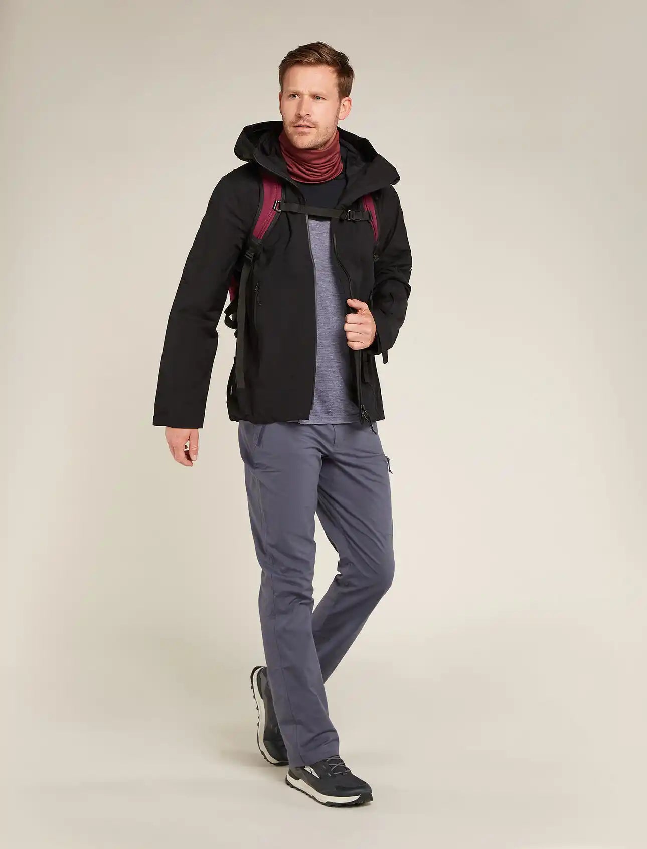 Icebreaker 125 Cool-Lite Sphere Mens Long Sleve T-Shirt