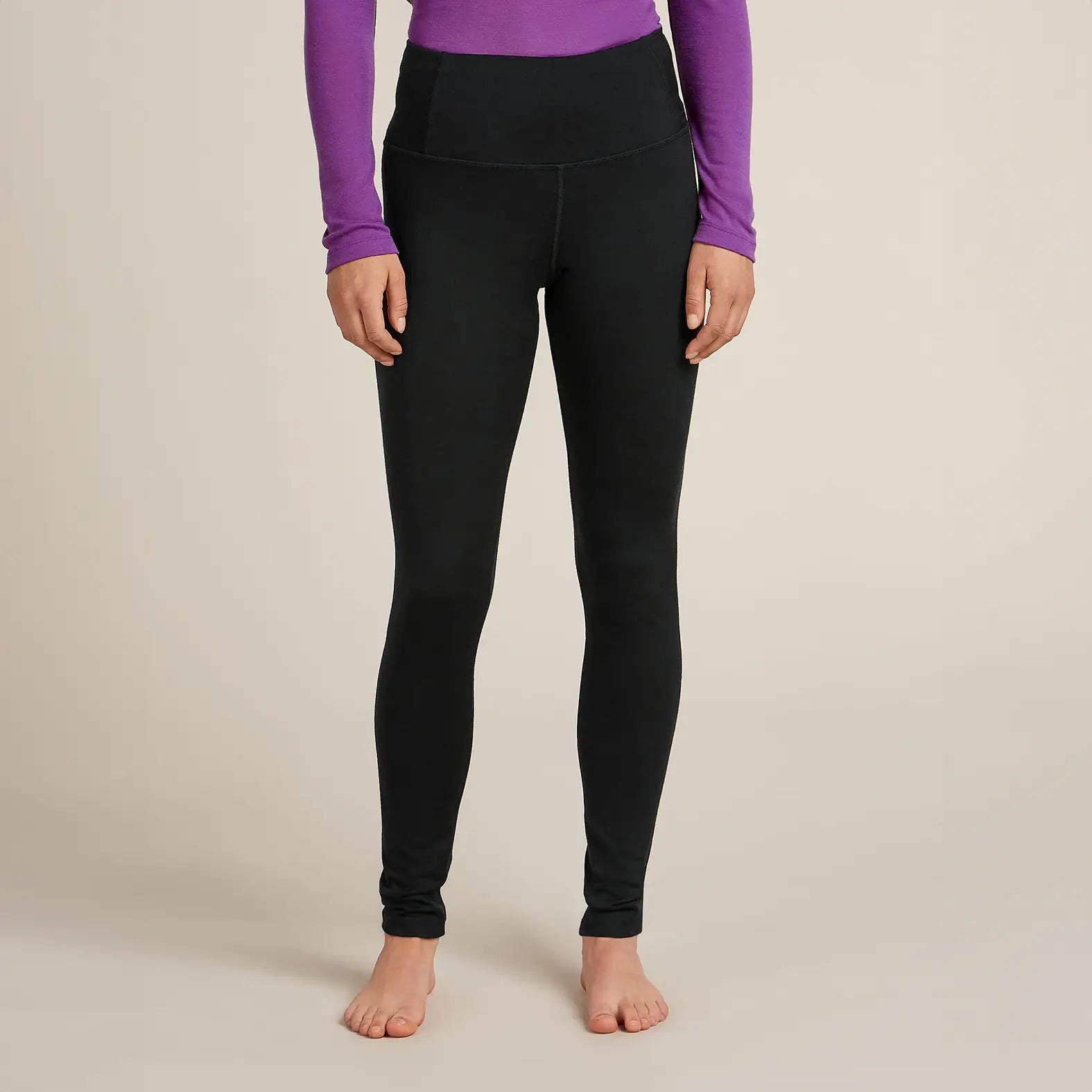 Icebreaker Merino 200 Oasis High Rise Womens Thermal Leggings