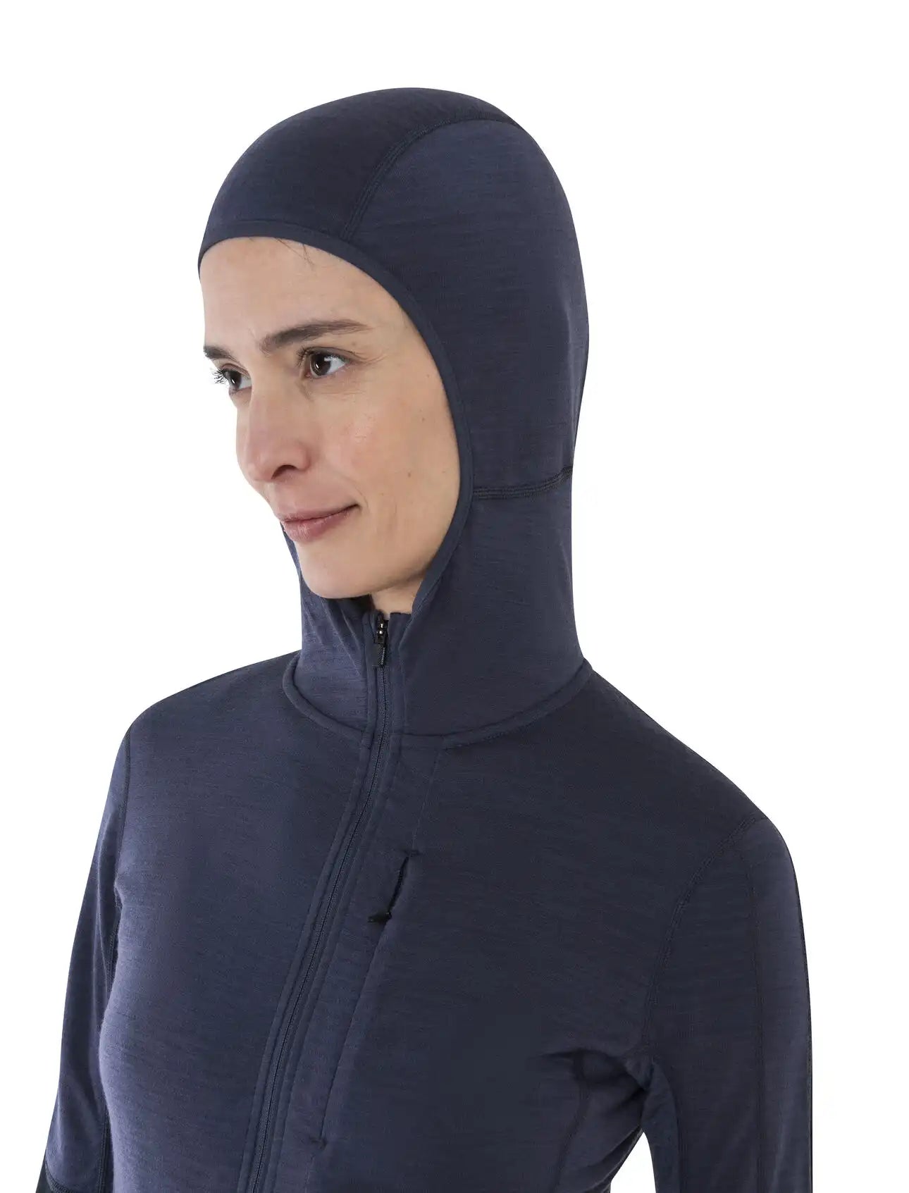 Icebreaker 200 Realfleece Descender Long Sleeve Womens Hooded Jacket