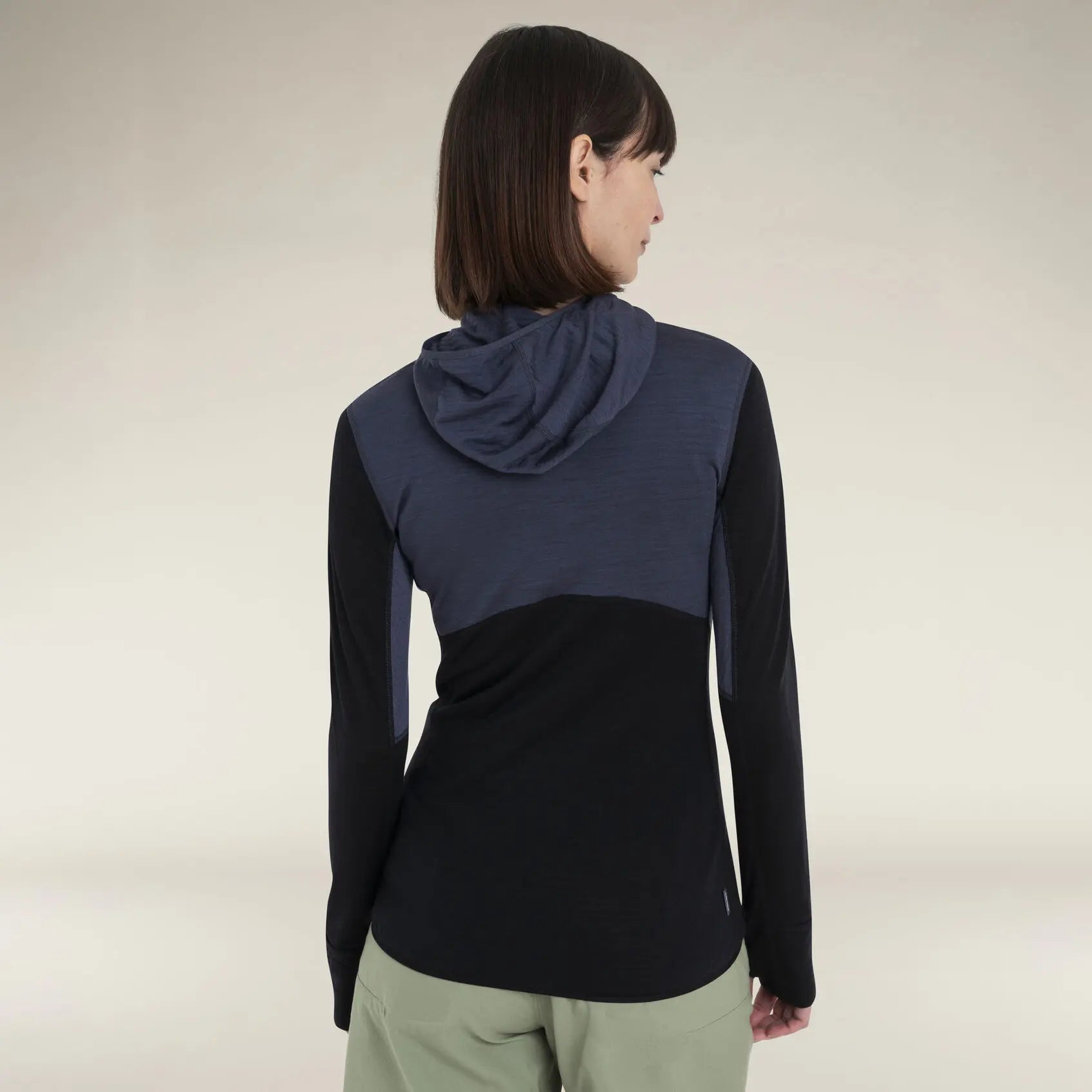 Icebreaker 200 Realfleece Descender Long Sleeve Womens Hooded Jacket
