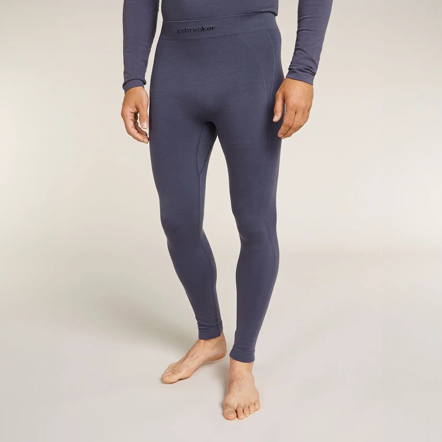 Icebreaker 260 Seamless Mens Thermal Tights Colour Graphite