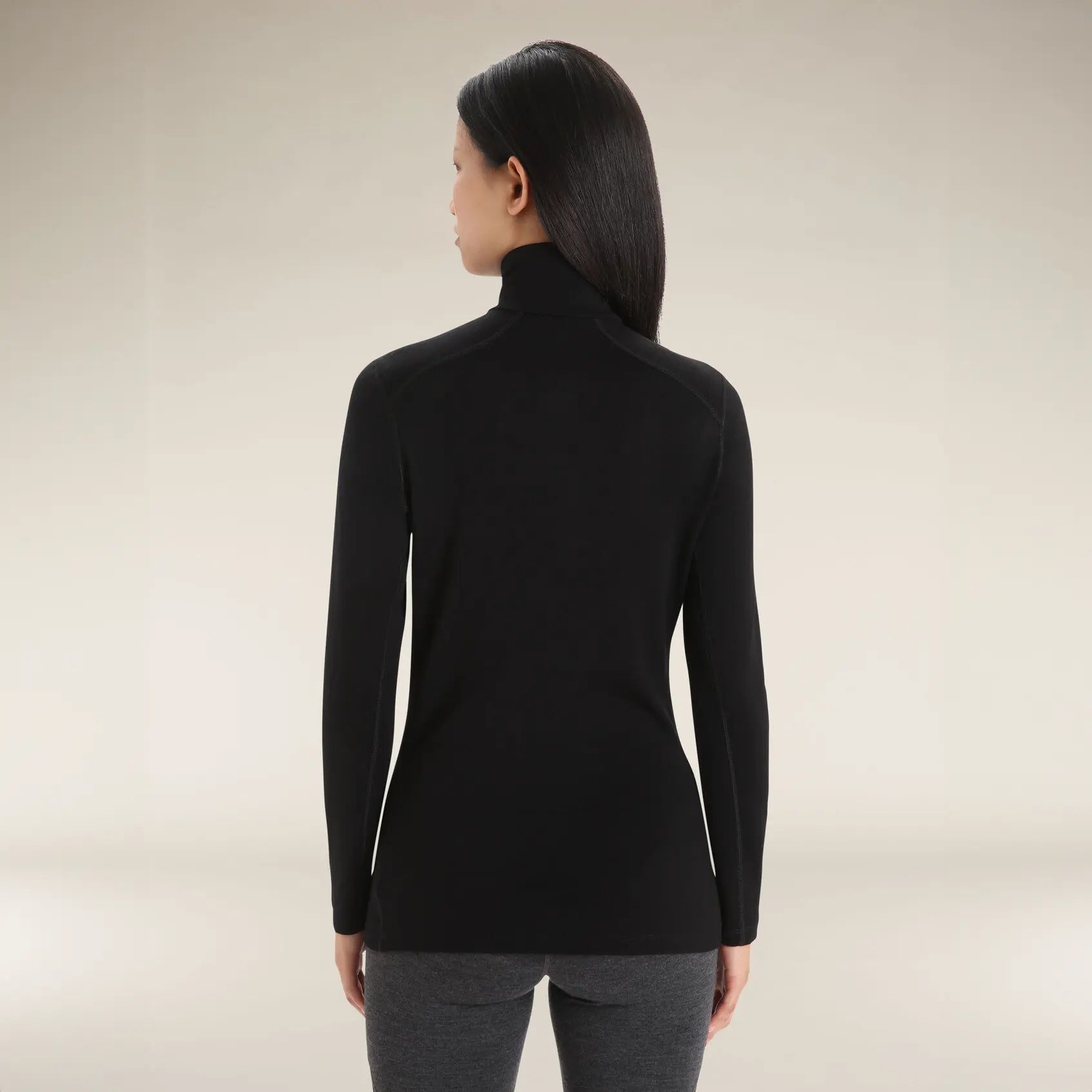Icebreaker 260 Tech Long Sleeve Half Zip Womens Thermal Top