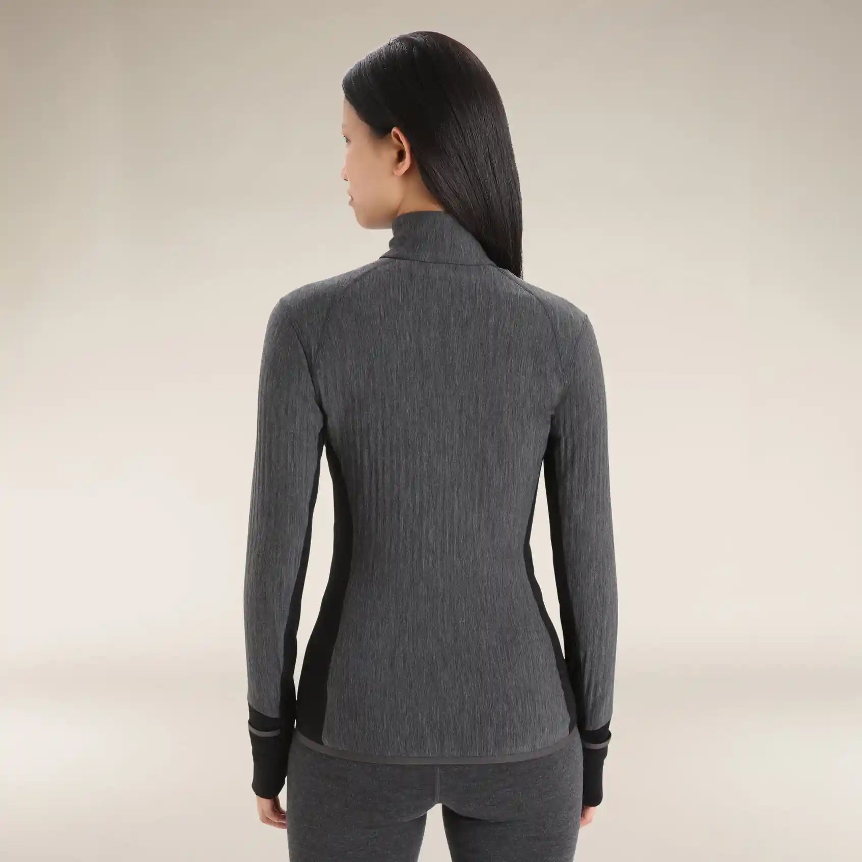 Icebreaker Descender Long Sleeve Zip Womens Jacket