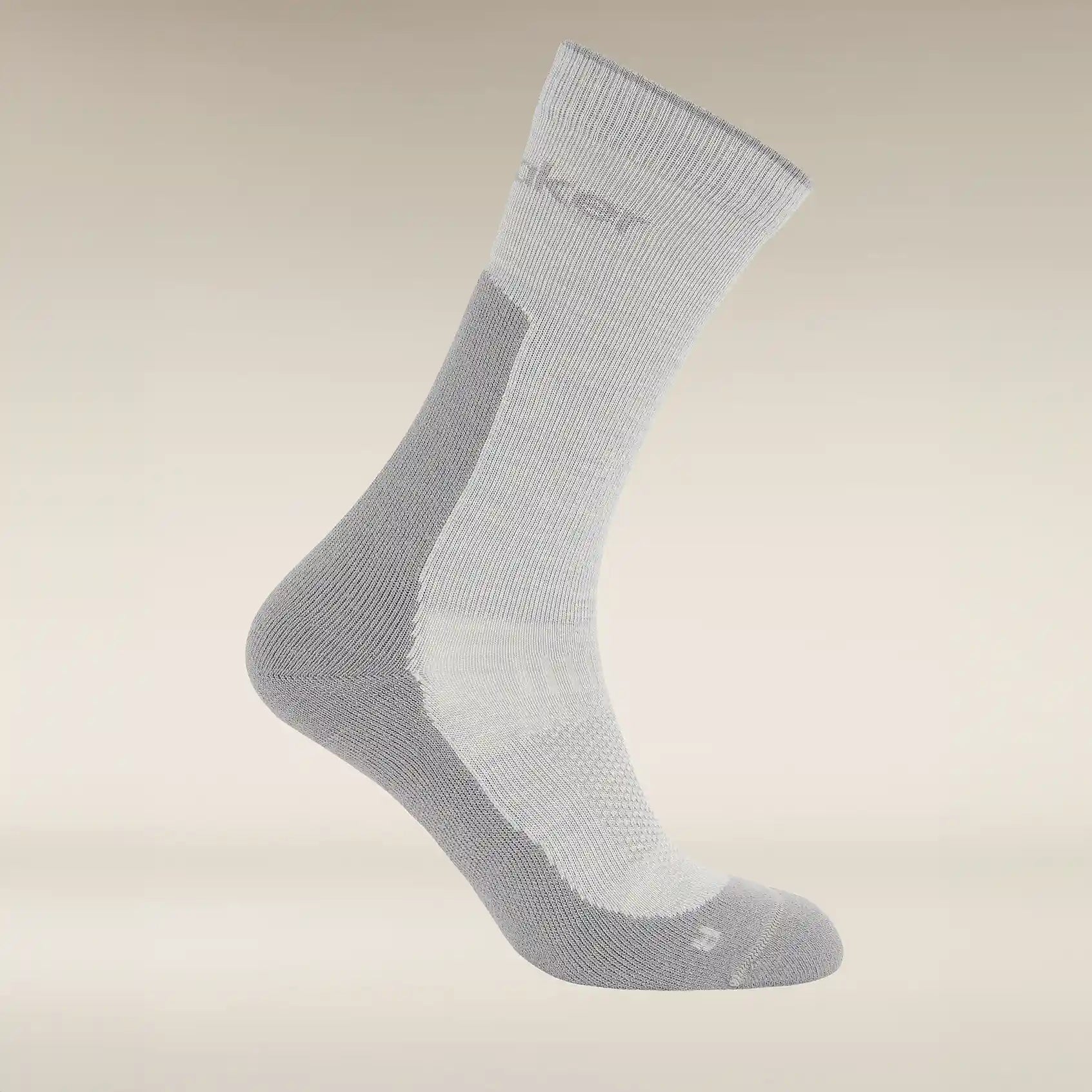 Icebreaker Hike+ Light Crew Mens Socks Colour Ether_Alloy