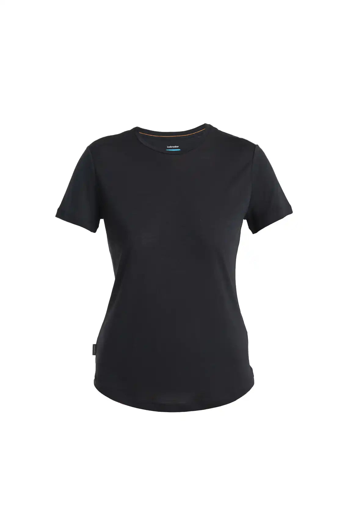 Icebreaker Merino 125 Cool Lite Sphere Womens Short Sleeve T Shirt Colour Black