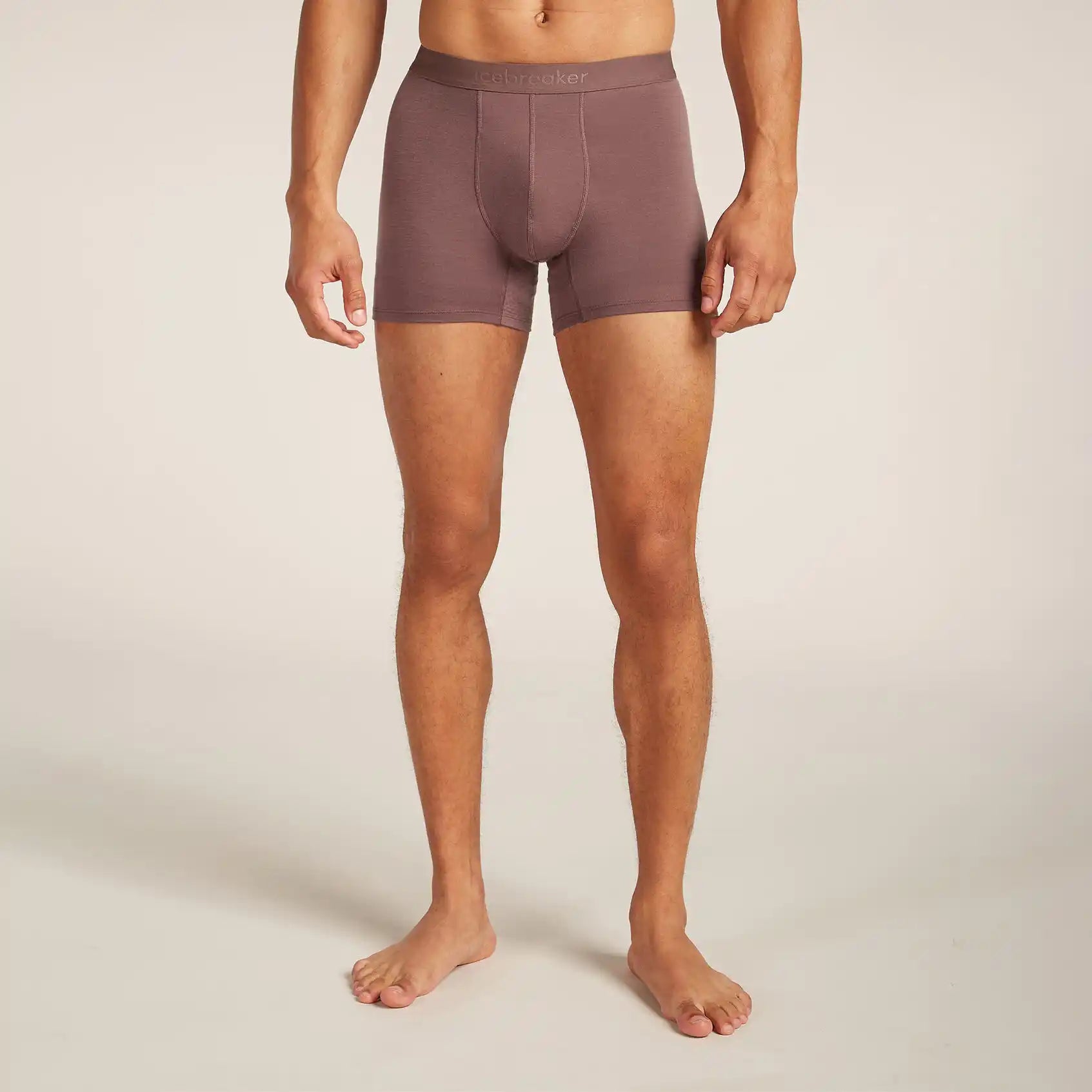 Icebreaker 125 Merino Blend 125 Zoneknit Boxers Colour Carob