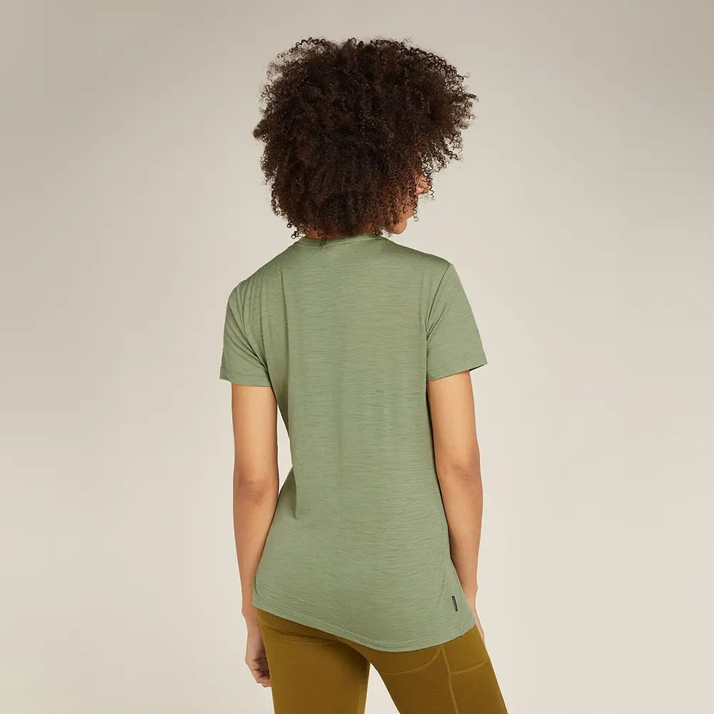Icebreaker Merino 150 Tech Lite Winter Floral Womens T-Shirt