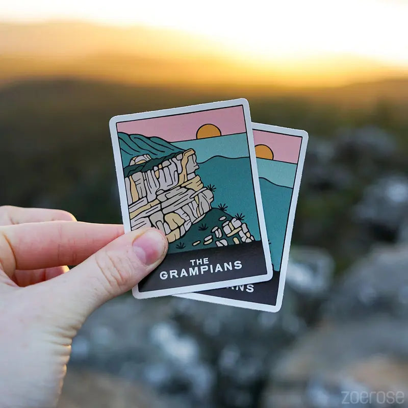 Zoe Rose Creative The Grampians Sticker