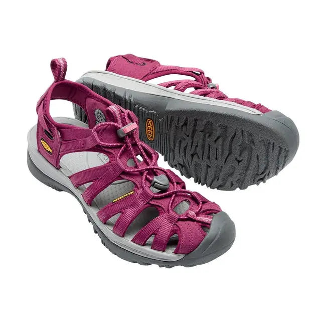 Keen Whisper Womens Sandals - Beet Red/Honeysuckle