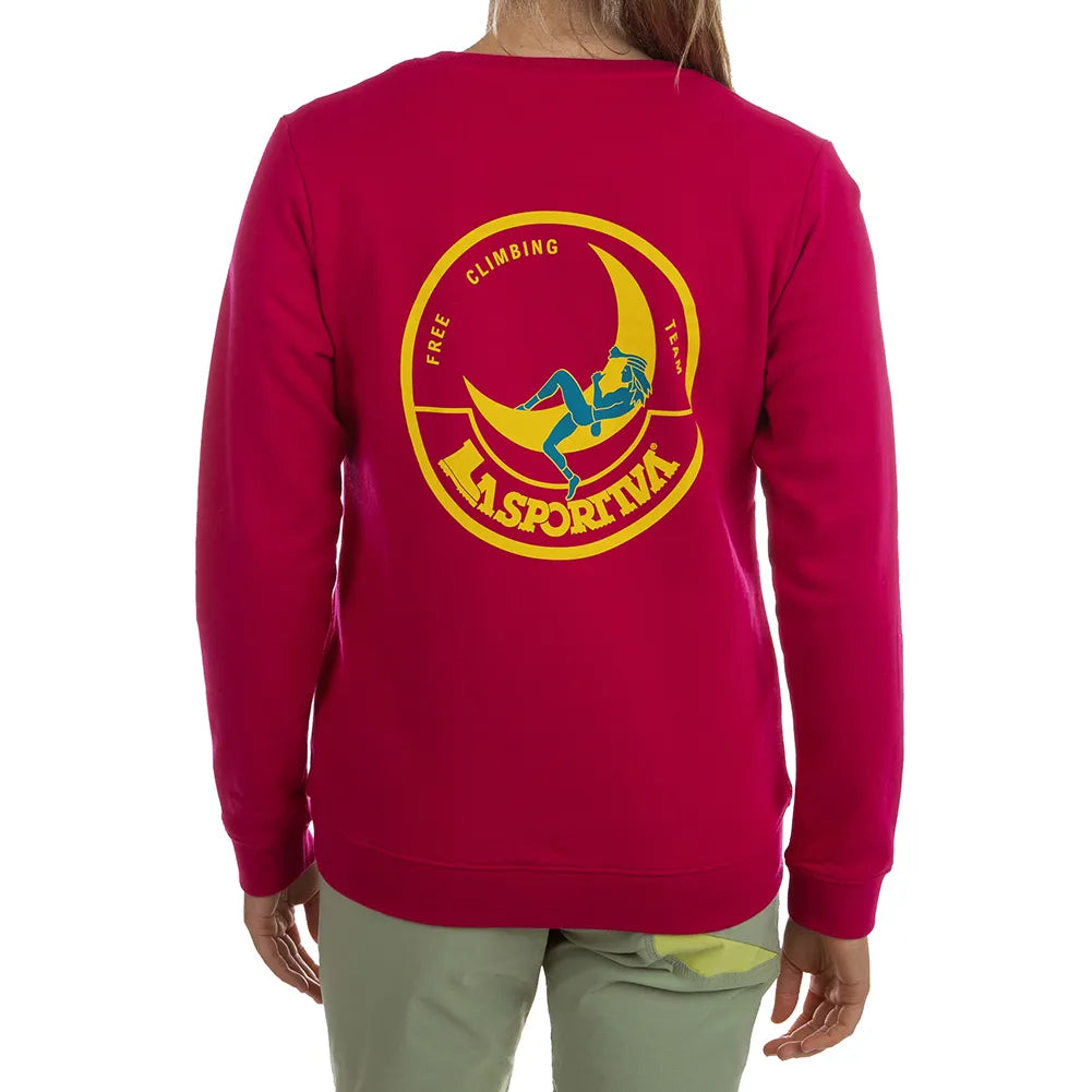 La Sportiva Climbing on the Moon Womens Sweatshirt