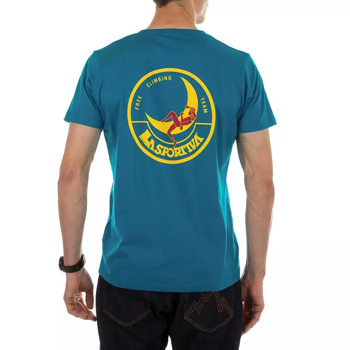 La Sportiva Climbing on the Moon Mens T-Shirt
