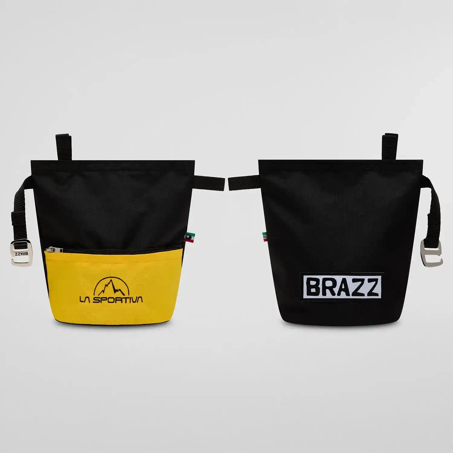 La Sportiva Leftover Chalk Bag - Black/Yellow