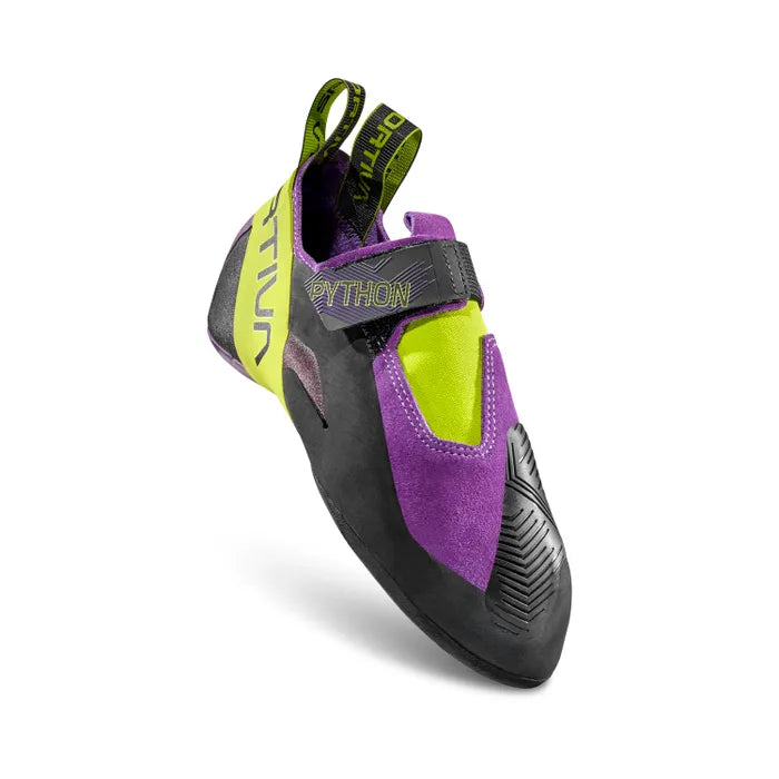 La Sportiva Python Climbing Shoe - Purple/Lime Punch