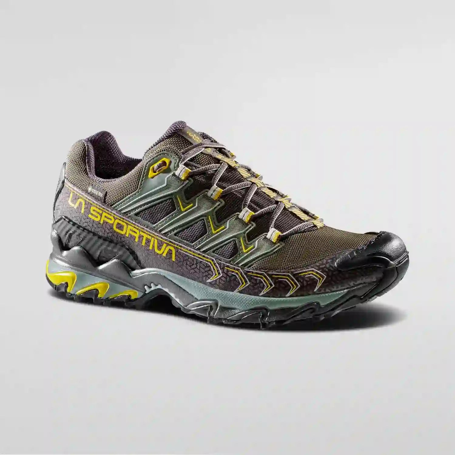 La Sportiva Ultra Raptor II Wide GTX Mens Hiking Shoe - Carbon/Moss
