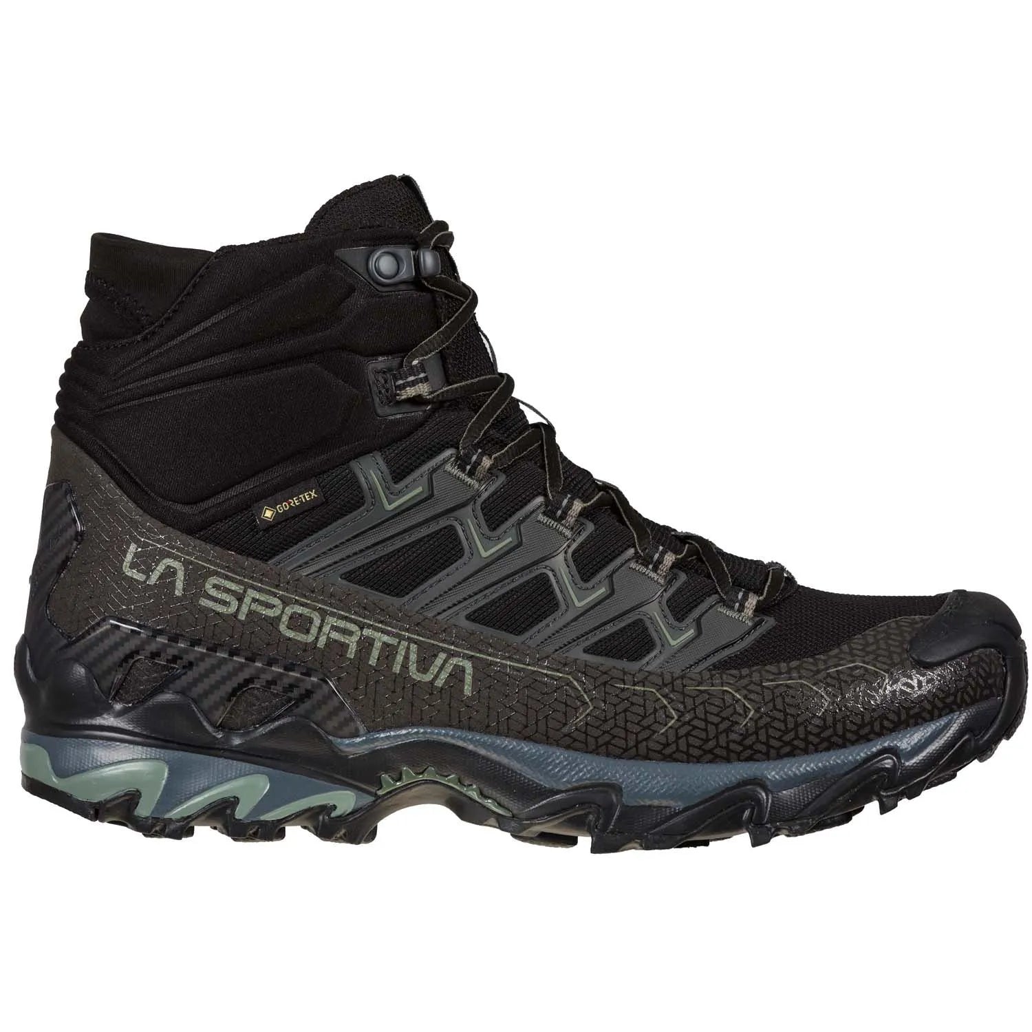 La Sportiva Ultra Raptor II Mid Wide GTX Mens Hiking Boot - Black/Clay