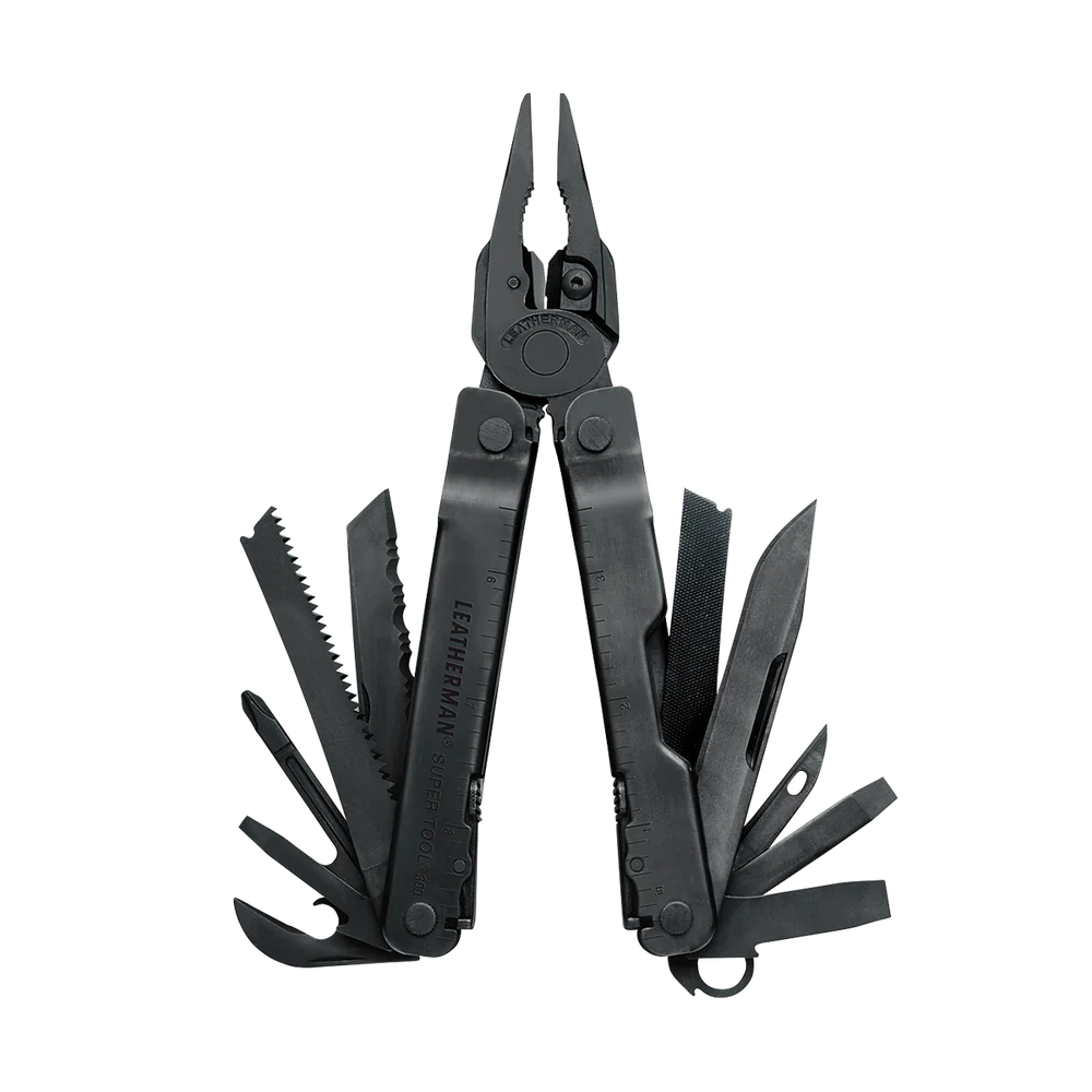 Leatherman Supertool 300 Multi Tool Black With Molle Sheath Colour Black