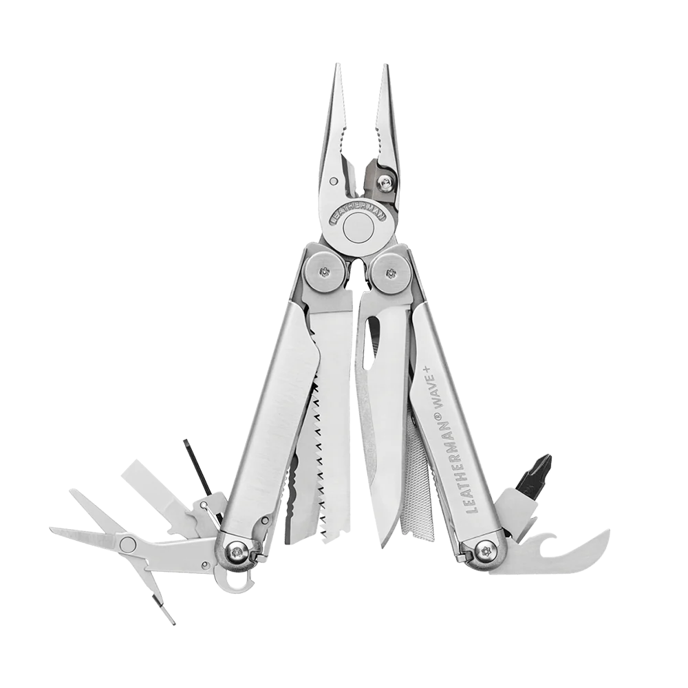 Leatherman Wave Plus Multi Tool With Nylon Sheath 1 Colour Silver