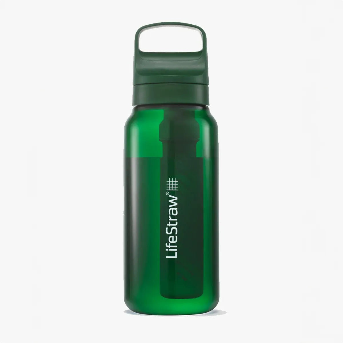 LifeStraw Go 2.0 Water Filter Bottle - 1L Colour Green