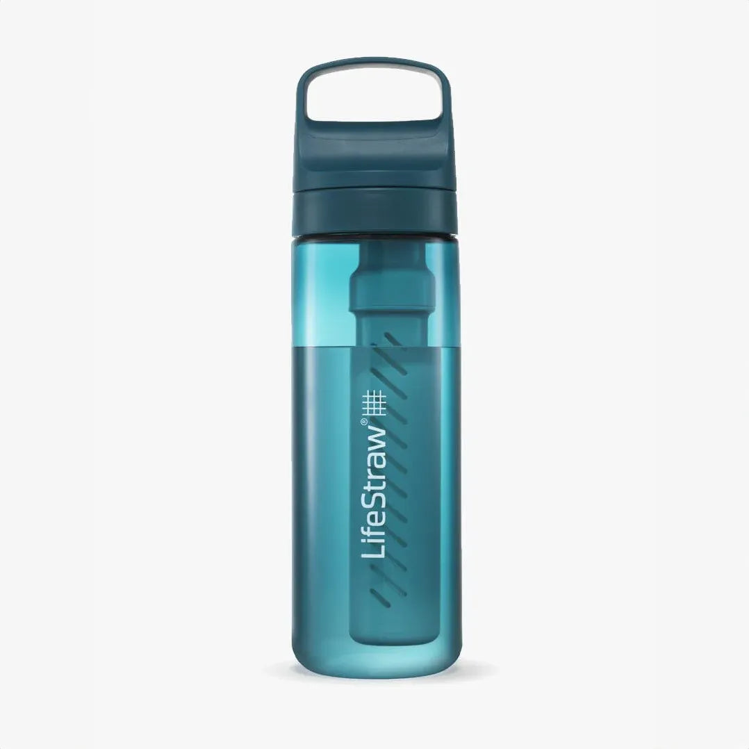 LifeStraw Go 2.0 Water Filter Bottle - 650ml Colour Teal
