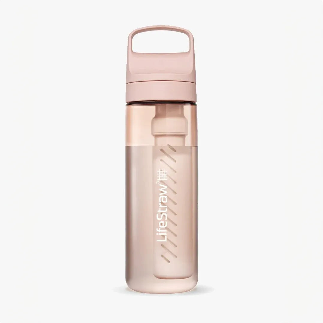 LifeStraw Go 2.0 Water Filter Bottle - 650ml Colour Cherry