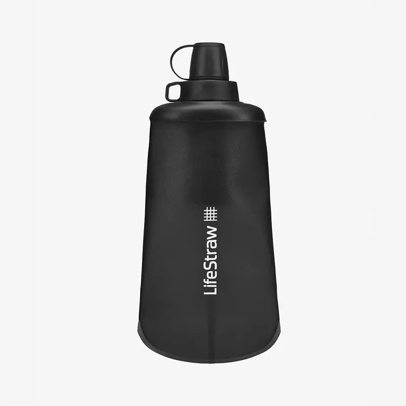 LifeStraw Peak Series Collapsible Squeeze 650ml Bottle with Filter