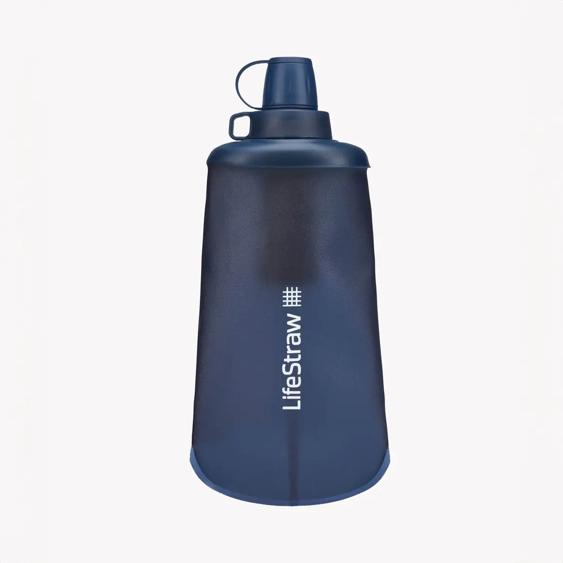 Lifestraw Peak Series Collapsible Squeeze 650Ml Bottle With Filter Colour Blue