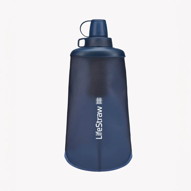 LifeStraw Peak Series Collapsible Squeeze 650ml Bottle with Filter