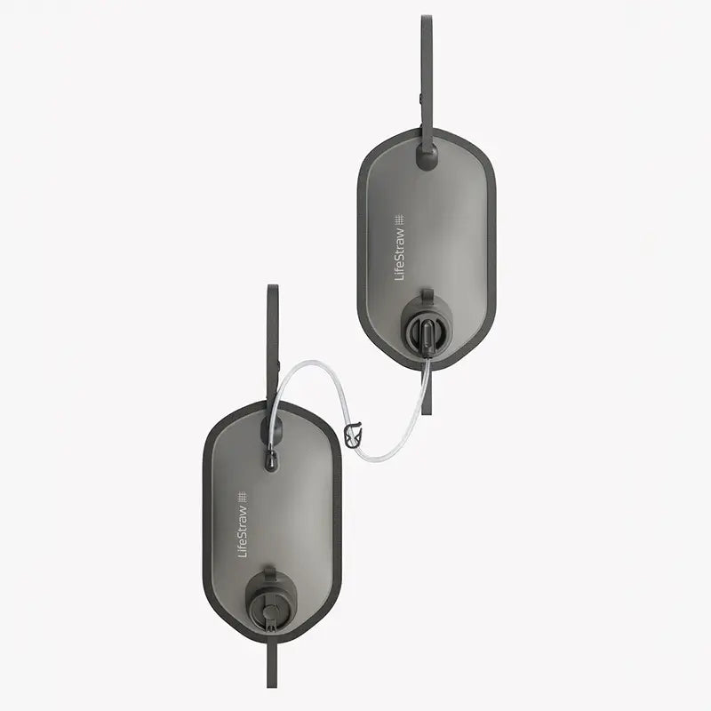 Lifestraw Peak Series Gravity Water Filter System With Safe Water Storage Bag 8L 8L Colour Grey