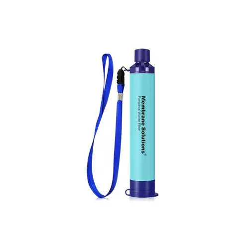 Membrane Solutions Emergency Water Filter Straw Ws01 Colour Blue