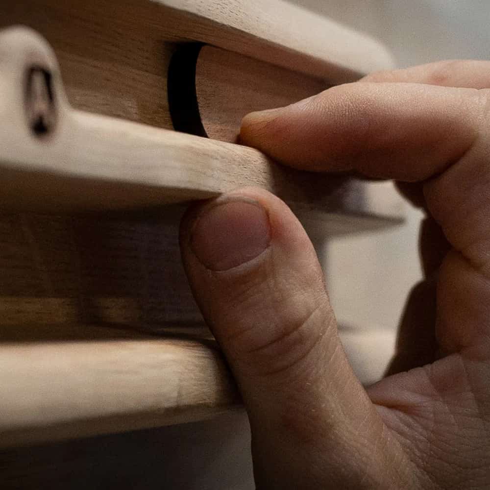 Nature Climbing Oak Board Hangboard