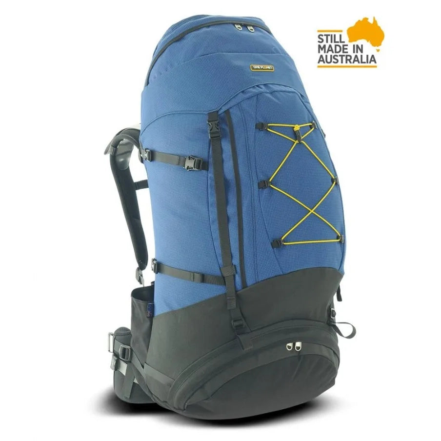 One Planet Larrikin 80-85 Litre Hiking Pack Colour Pacific_Black