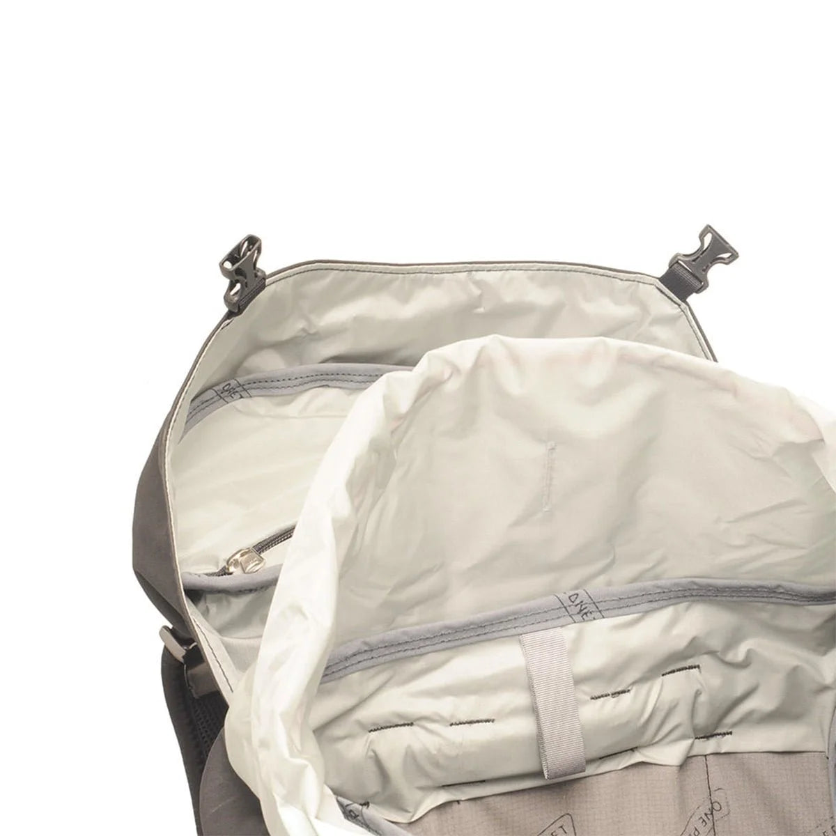 One Planet Tarkine 80-90 Litre Hiking Backpack - Black/Black