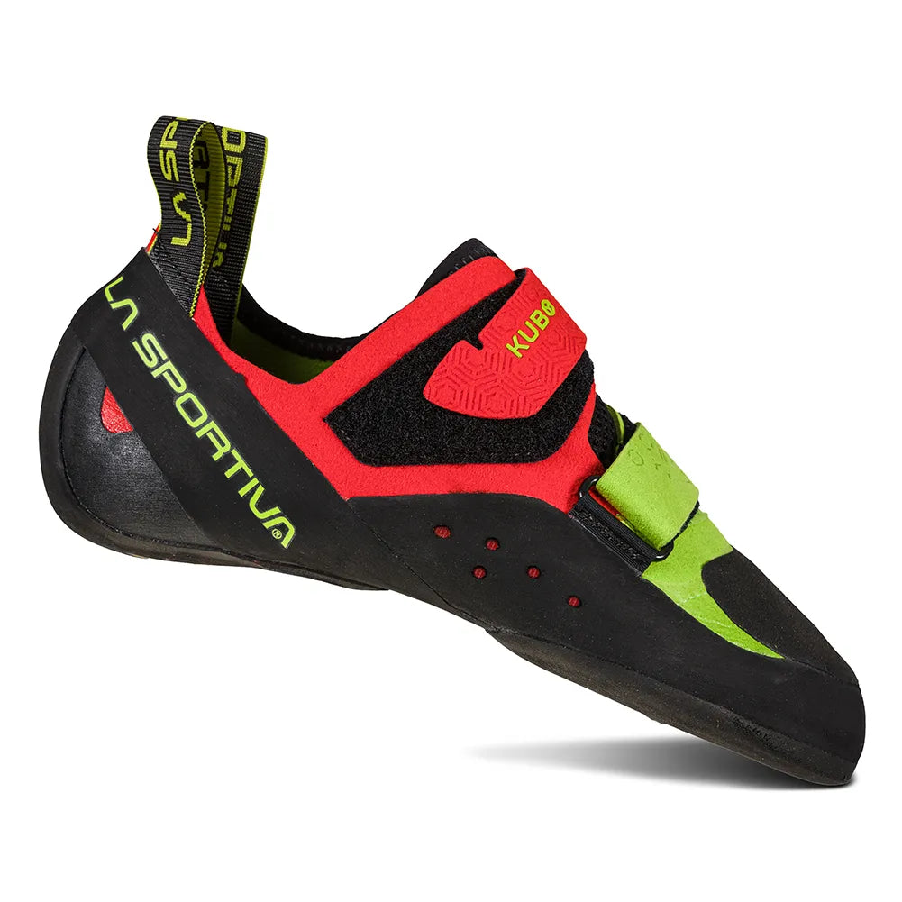 La Sportiva Kubo Mens Climbing Shoe - Goji/Neon
