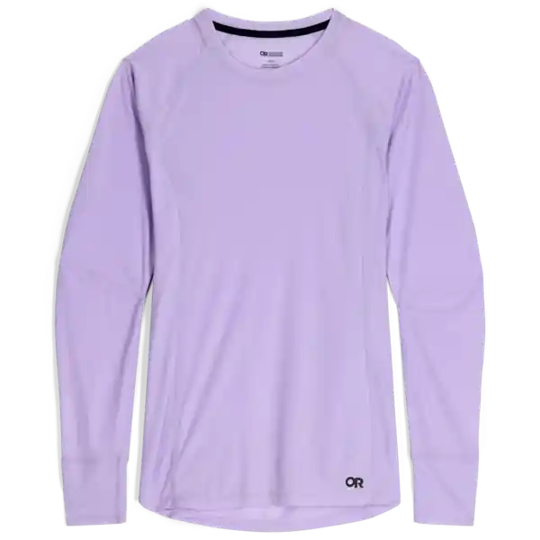 Outdoor Research Echo Womens Long Sleeve Top Colour Lavender