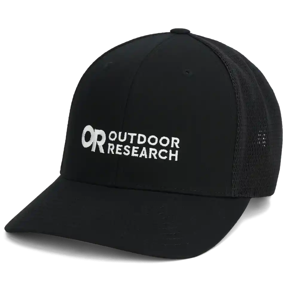 Outdoor Research OR Logo Trucker Hat Colour Black