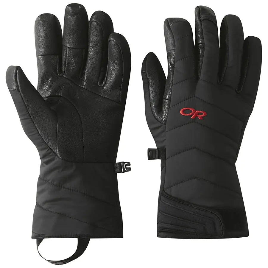 Outdoor Research Ascendant Sensor Gloves Black Tomato Colour Black_Tomato