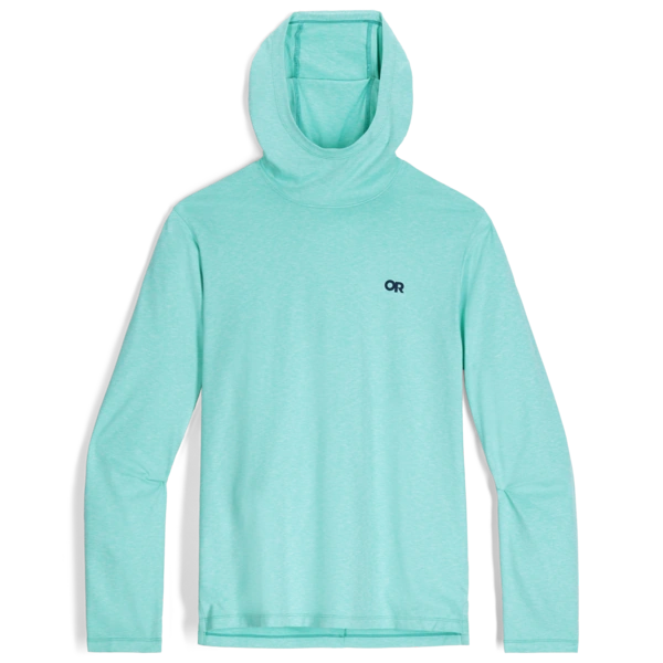 Outdoor Research ActiveIce Spectrum Sun Mens Long Sleeve Hooded Top Colour Maldives Heather