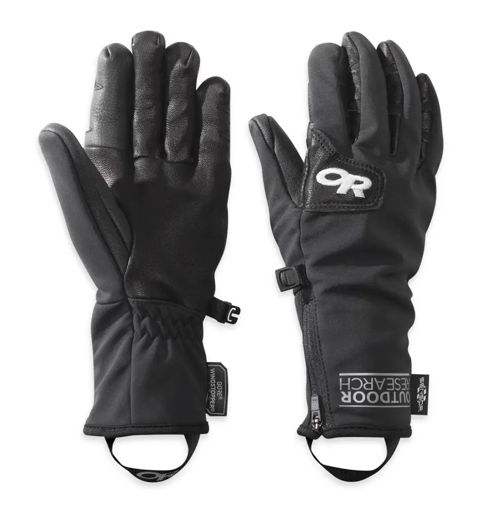 Outdoor Research Stormtracker Sensor Womens Gloves Black Colour Black