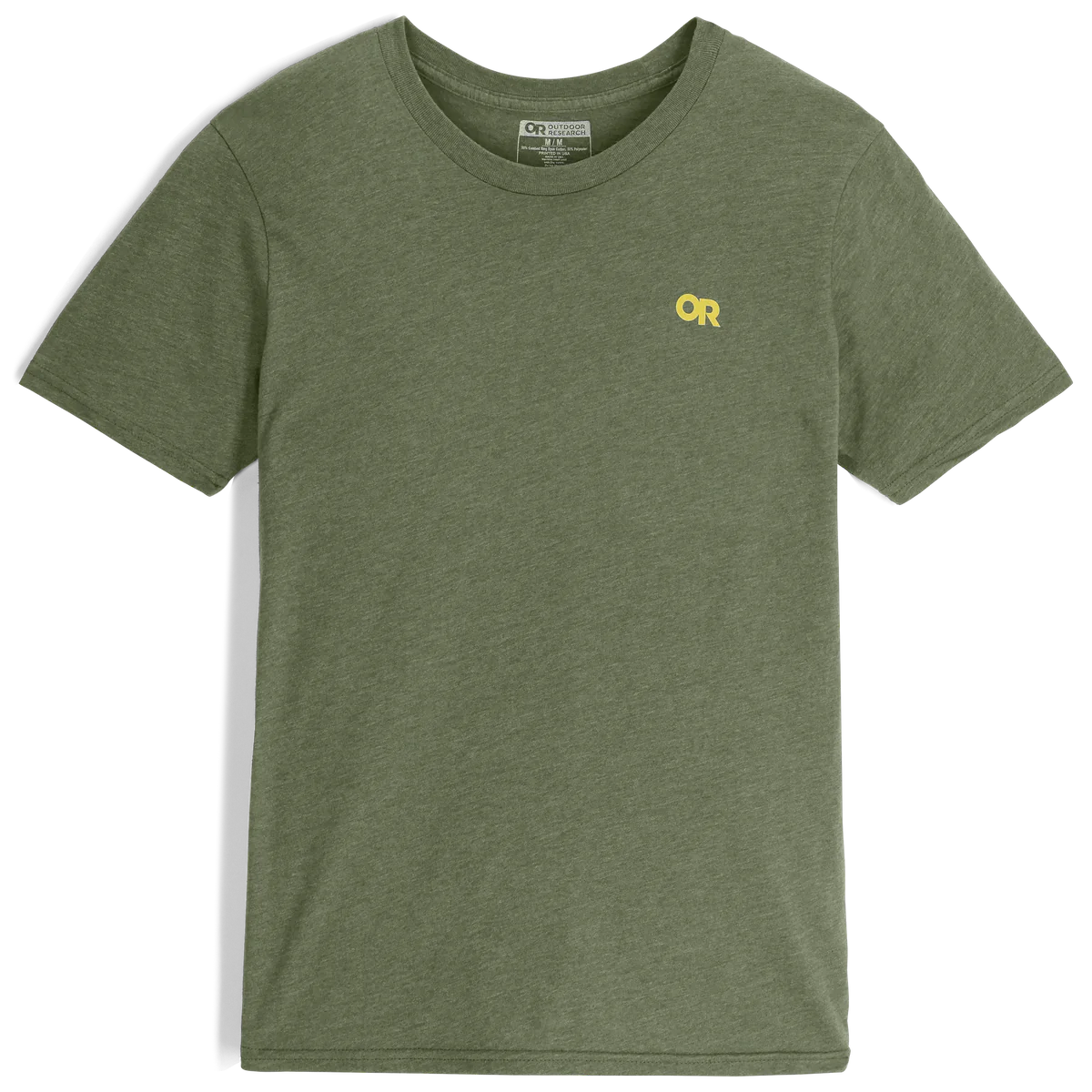 Outdoor Research Spoked Logo Unisex T-Shirt Colour Green