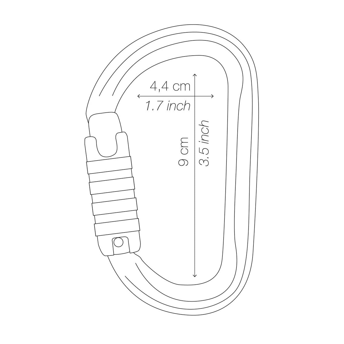 Petzl AmD Triact-Lock Carabiner