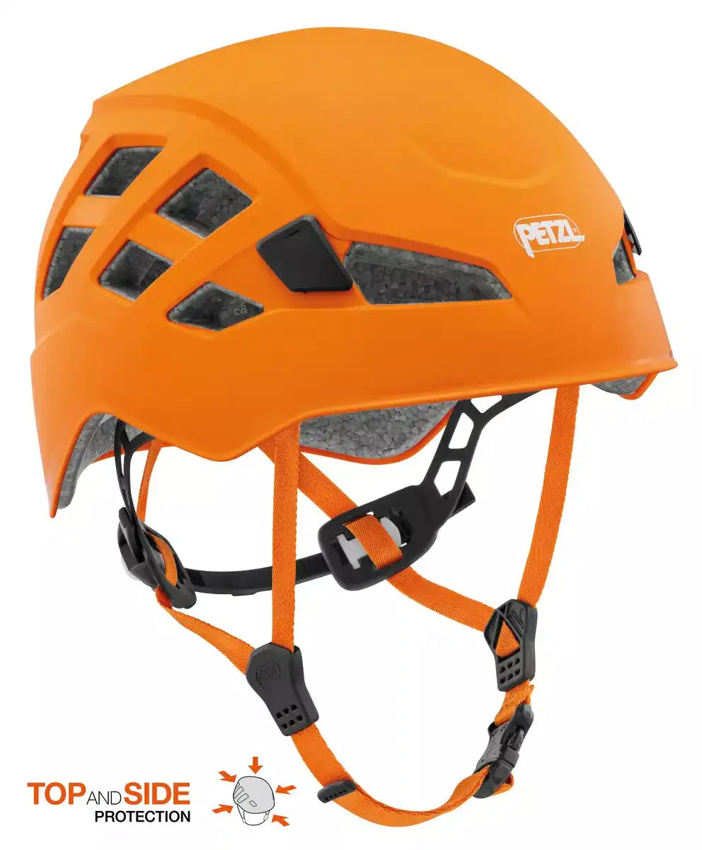 Petzl Boreo Mens Climbing Helmet 4 Colour Orange