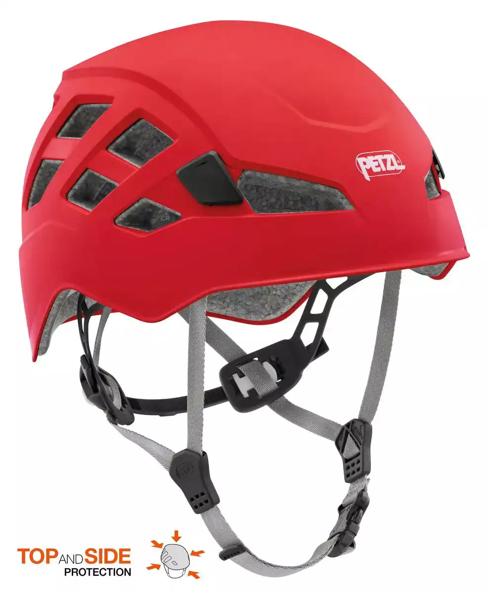 Petzl Boreo Mens Climbing Helmet 4 Colour Red