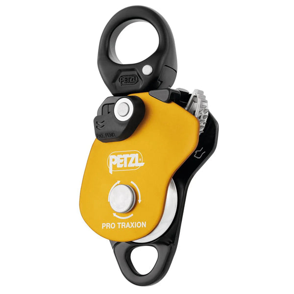 Petzl Pro Traxion Progress Capture Pulley with Swivel