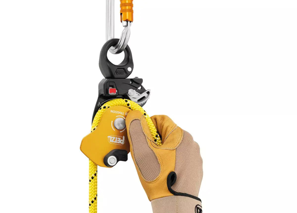 Petzl Pro Traxion Progress Capture Pulley with Swivel